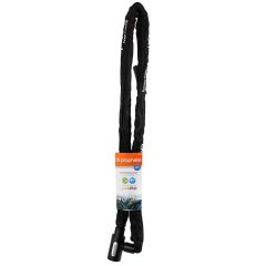 Velo saslēdzējs no ķēdes ar LED apg. atslēgā, 120cm