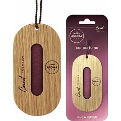 Gaisa atsv. Auto Aroma Wood Oud&Pepper