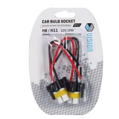 Ligzda keramiskā B2-13 H8/H11 spuldzei