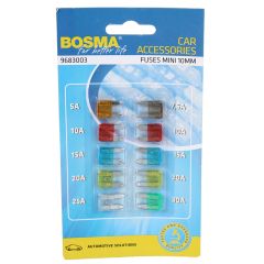 Drošinātāju komplekts Mini A-9 A/m 10gab.