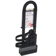 Velo saslēdzējs U Lock SHACKLE 290x100mm d13mm, 2atslēgas