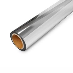 Stiklu spoguļplēve 75% sudraba 1x1m