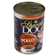 Barība suņiem ar cāļa gaļas gab. 400g