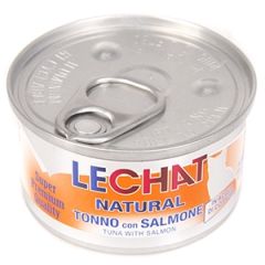 Barība kaķiem LeChat Natural tuncis ar lasi 80g