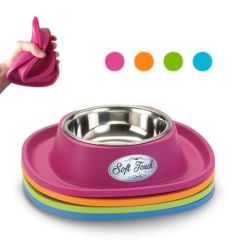 Bļoda metāla ar gumijas paliktni 28x5.5cm