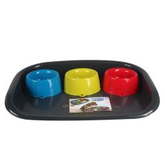 Bļoda dzīvniekiem Trio cm 52x41x9 h  0,90L