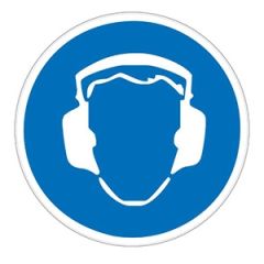 Uzlīme ''Jālieto dzirdes aizsardzības līdzekli'' d15