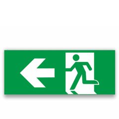 Uzlīme luminisc.''Virziens pa kreisi'' 20x10