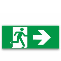 Uzlīme luminisc.''Virziens pa labi'' 20x10