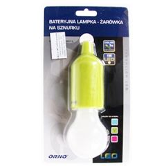 Gaismeklis ar vadu LED 3xAAA dzeltens