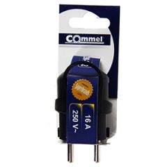 Kontaktdakša a/z leņķī melna