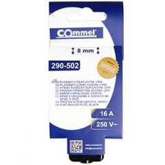 Kontaktdakša a/z ''aiz skapja'' melna