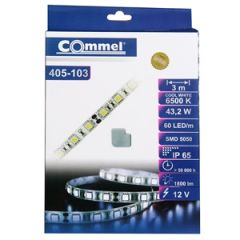 LED lenta 14.4W/6500K kompl. 3m IP65