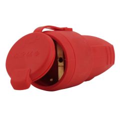 1-viet. k-ligzda pārn. 16A IP44 sarkana