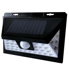 Prožek. ar sens. EMA Solar 4000K 200lm melns