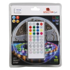 LED lenta WiFi RGB kompl. ar mūz. 5m IP20