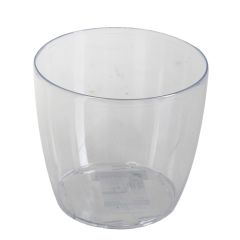 Puķu pods Madeira 11cm caurspīdīgs