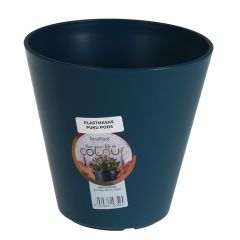 Puķu pods Estoril 16cm zils