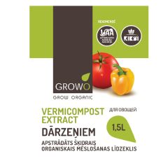 Vermikomposts Growo dārzeņiem 1.5l