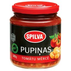 Pupiņas tomātu mērcē 580g