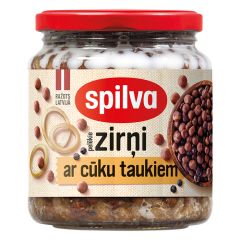 Zirņi pelēkie ar cūku taukiem 570g