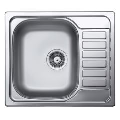 Virtuves izlietne Triton, 50x58cm, tērauds