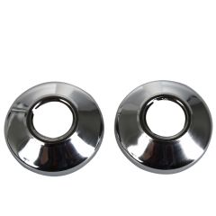 Dekoratīvās uzlikas hromētas 2gab.