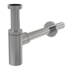 Sifons izlietnei 1, 1/4x32 pudeļveida hromēts misiņš