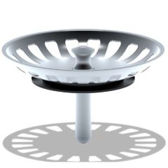 Korķis izlietnei 3x1/2 metāla