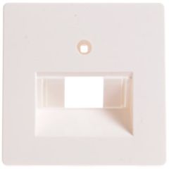 Pārsegs 1xRJ45 DELTA balts