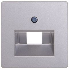 Pārsegs 1xRJ45 DELTA alumīnijs