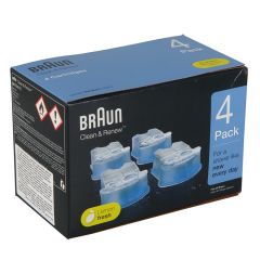 Tīrīšanas līdzeklis skuveklim Braun Clean&Renew