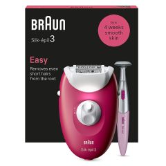 Epilators Braun Silk 3 ar bikini trimmeri