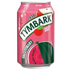 Dzēriens Tymbark ābolu arbūzu sulas 20% 0.33l gāzēts ar dep.