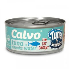 Tuncis Calvo savā sulā, mazie gabaliņi 142g