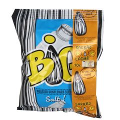 Saulespuķu sēklas Big strīp.ceptas ar sāli 150g