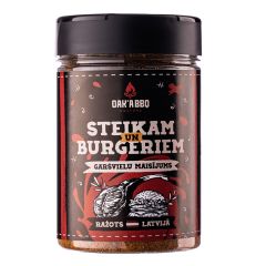 Garšvielu maisījums Oak’A BBQ Steikiem un Burgeriem 140g