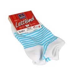 Zeķes bērnu īsās 18-20 krāsainas 32048