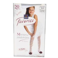 Zeķubikses bērnu 20 Den 9-10 baltas 51118