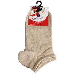 Zeķes sieviešu īsās 35-38 light 22110