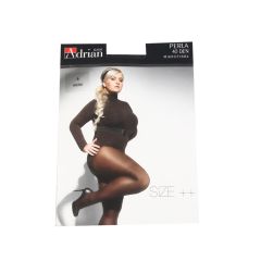Zeķubikses sieviešu Adrian plus size Perla 40 Den nero 8