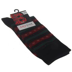 Zeķes vīriešu 39-42 melnas 12285