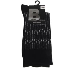 Zeķes vīriešu 39-42 melnas 12301