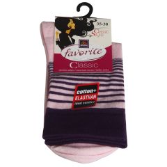 Zeķes sieviešu krāsainas izm:35-38 22172