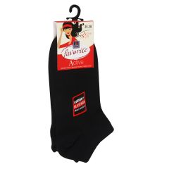 Zeķes sieviešu īsās melnas izm: 35-38 22174