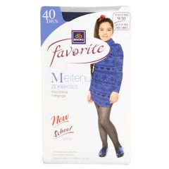 Zeķubikses meiteņu krāsainas 9-10 40 Den 51124