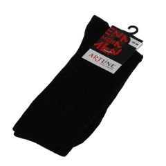 Zeķes vīriešu 43-46 melnas 12319