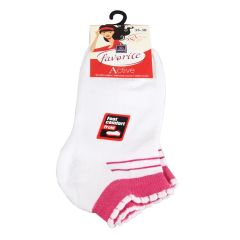 Zeķes sieviešu 35-38 baltas 22038