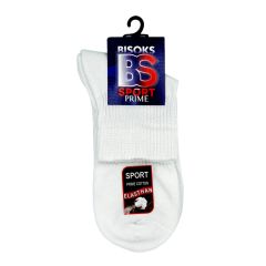 Zeķes vīriešu baltas 39-42, 12434