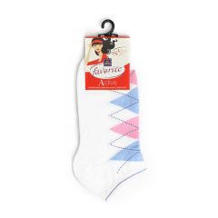 Zeķes sieviešu baltas 39-42, 22040